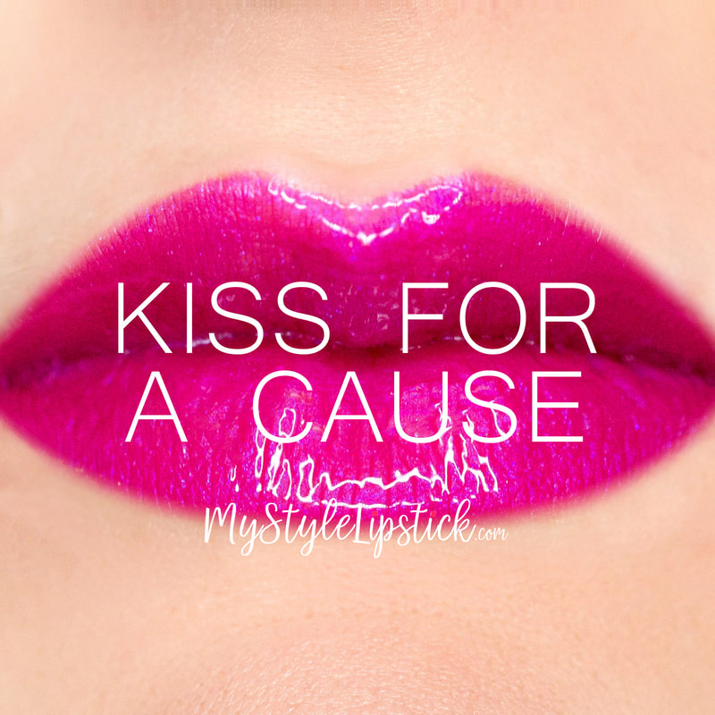 KISS FOR A CAUSE | Shimmer / Cool LipSense liquid lipcolor - smudge proof,  waterproof, kiss proof. Shop MyStyleLipstick