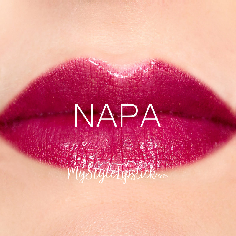 NAPA | Shimmer / Cool LipSense liquid lipcolor - smudge proof,  waterproof, kiss proof. Shop MyStyleLipstick.com