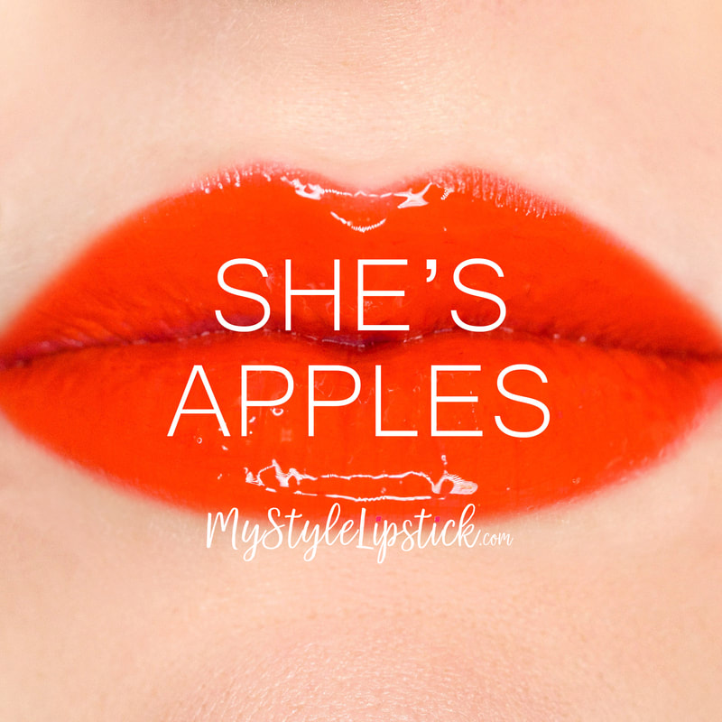 She's Apples LipSense liquid lipcolor - smudge proof,  waterproof, kiss proof. Shop MyStyleLipstick.com