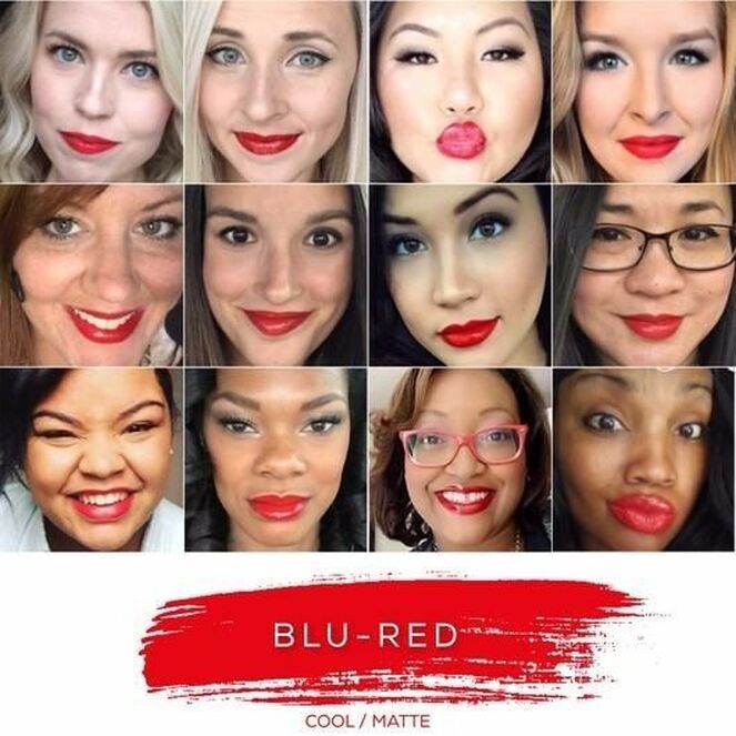 Blu-Red Lipsense | Cool Matte lipcolor
